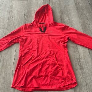 Nike dry fit running light hoodie.